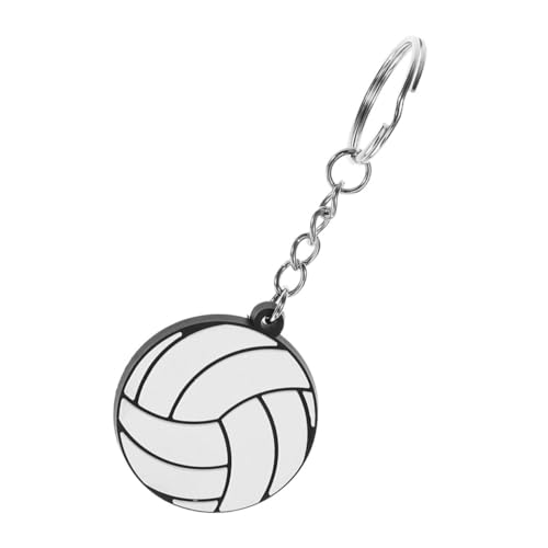 Zerodeko Volleyball-schlüsselanhänger Für Partygeschenke, Pvc-volleyball-schlüsselanhänger Für Volleyball-partydekorationen, Niedlicher Sport-schlüsselanhänger Für Rucksäcke, von Zerodeko