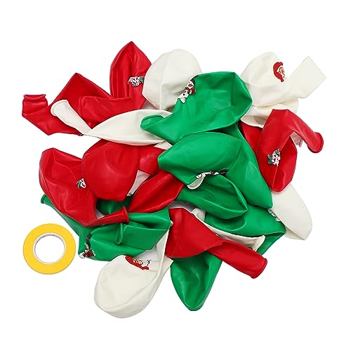 Zerodeko Weihnachtsballons Aus Latex Bunte Festtagsballons Für Weihnachtsdekoration Perfekte Accessoires Für Ihre Weihnachtsfeier Und Festliche Anlässe von Zerodeko