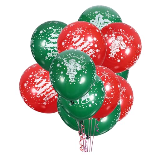 Zerodeko Weihnachtsluftballons Perloptik Gemischte Farben Für Festliche Partydekoration Weihnachtsfeiern Und Feierlichkeiten Latexballons Und von Zerodeko