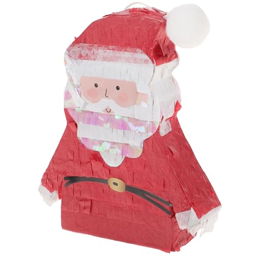 Zerodeko Weihnachtsmann-Pinata Weihnachtsmann-Süßigkeitenschachtel-Verpackung Mit Gefülltes Spielzeug Für Die Außendekoration Weihnachtsbaumschmuck Party-Urlaubs-Requisiten von Zerodeko