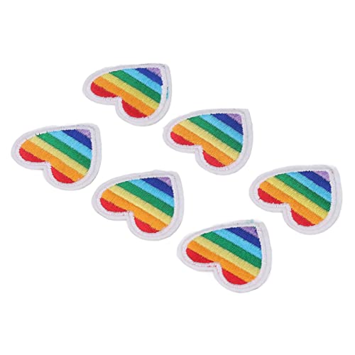 Heart Arcoiris Heart Clothing Reparaturset für Taschen, Hüte, Rucksäcke, 6 PCs für Kunsthandwerk von Zerodis