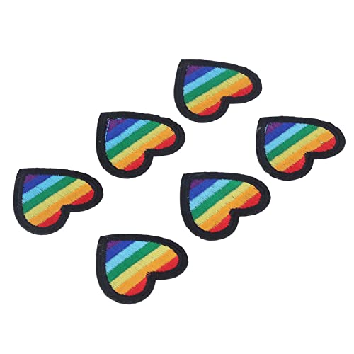 Heart Arcoiris Heart Clothing Reparaturset für Taschen, Hüte, Rucksäcke, 6 PCs für Kunsthandwerk von Zerodis