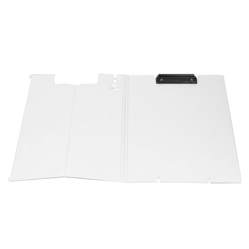 Stehendes Klemmbrett, Multifunktionaler Desktop-Dokumentenhalter für die Papierorganisation (WHITE) von Zerodis