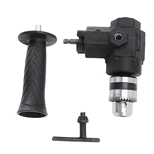 Zerodis 90-Grad-Winkelbohrer Spin Key Angle Grip Bearing Steel Right Angle Bend Extension Accessory Professional Drill Attachment Adapter von Zerodis