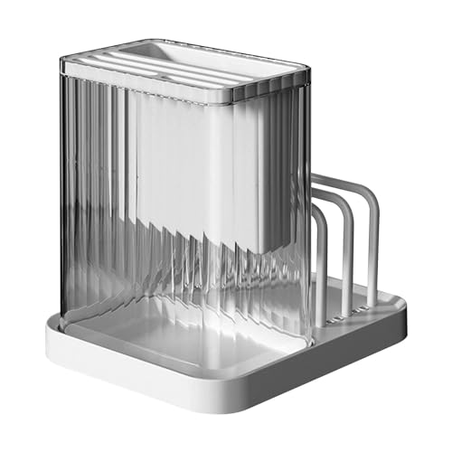 Küchenmesseraufbewahrung, Thekenmesserhalter, Schneidehalter für Essstäbchenhalter, multifunktionaler Haushaltsorganisationsständer enthält effektiv von Zestvria