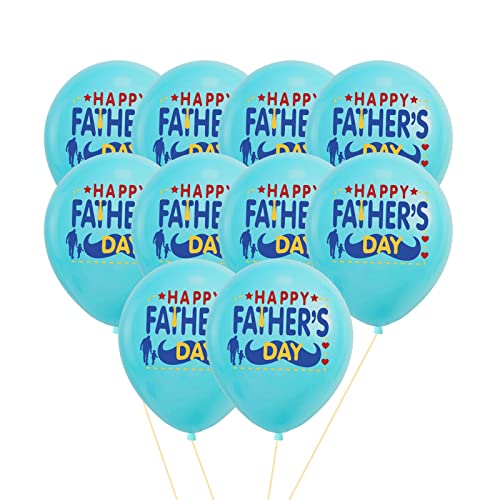 Vatertags-Luftballons, Dekoration für Papa, Blau und Weiß, für beste Väter, Dekorationen für Happy Fathers Day, Luftballons, Hintergrund-Ornamente von Zestvria