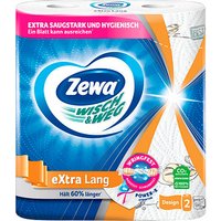 Zewa Küchenrollen WISCH&WEG eXtra Lang Design 2-lagig, 2 Rollen von Zewa