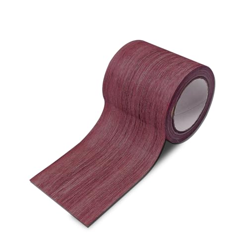 Zfseyuh Klebeband Holzoptik Realistische Holzmaserung Reparatur Klebeband Möbel Klebeband Holzoptik Eiche für Böden Möbel Schrank 5,7 cm x 4,57 m (Rotbraun) von Zfseyuh