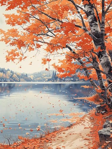 Herbst Diamond Painting Baum Diamond Painting Erwachsene, 5D Diamanten Malerei Bilder Kinder Anfänger DIY Vollbohrer Kristall Stickerei Kreuzstich Bastelset für Home Wand Deko Geschenke 40x50cm -38hH Herbst Diamond Painting Baum Diamond Painting Erwachsene, 5D Diamanten Malerei Bilder Kinder Anfänger DIY Vollbohrer Kristall Stickerei Kreuzstich Bastelset für Home Wand Deko Geschenke 40x50cm -38hH von Zgcoyeo