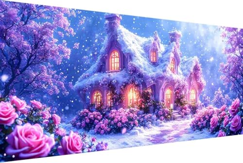 Karikatur Malen Nach Zahlen Erwachsene Rahmenlos Blume Malen Nach Zahlen XXL 100x200cm Paint by Numbers Adult mit Acrylfarben Set und 4 Pinsel Ölgemälde Leinwand Bastelset und Heimdekoration -36r5 von Zgcoyeo