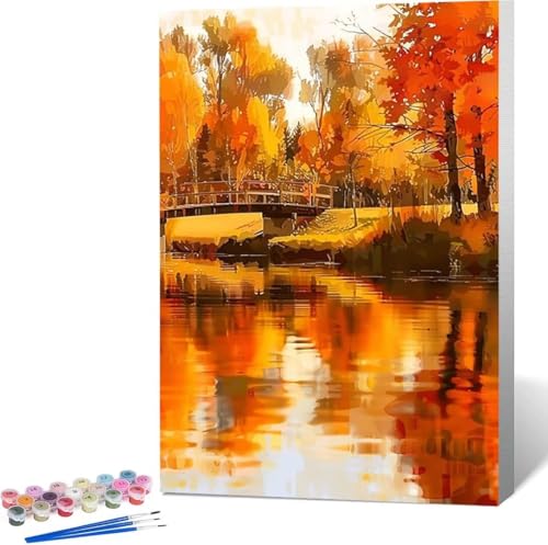 Tier Malen Nach Zahlen Schwan Malen Nach Zahlen Erwachsene Rahmenlos Paint by Numbers Kit, DIY Malen Nach Zahlen Kinder mit Pinseln und Acrylfarben, für Geschenke und Heimdekoration 100x135 cm C-A von Zgcoyeo