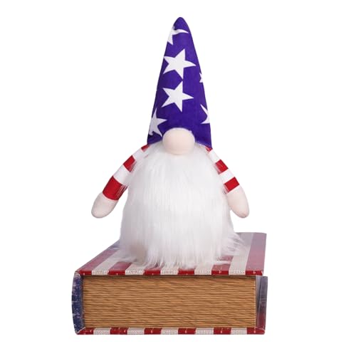 Zgehnao Faceless Dolls,Light Up Memorials Day Decorations Patriotics Gnomes Decorations 4th of Julys,Independences Day,Veterans Day,Labor Day von Zgehnao