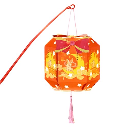 Zgehnao Hängende Dekorationen, Festival-Handarbeitssets für traditionelle chinesische Lampen, Kinder, Blumenlicht-Dekoration mit Zubehör, Heimdekoration von Zgehnao