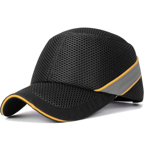 Zghhc Arbeitssicherheit Anstoßkappe Baseballmütze Stil Netzstoff Sicherheitsschutzhelm Baseballkappe Für Die Arbeit Fabrik Shop Tragen Von Kopfschutz von Zghhc