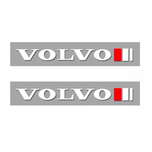 ZhBFJtBD Auto Aufkleber für Volvo XC40 XC60 XC90 V90 V60 S90 S60 Auto Karosserie Buchstaben Emblem Auto Body Aufkleber Abzeichen Sticker Logo Dekoration Autozubehör von ZhBFJtBD