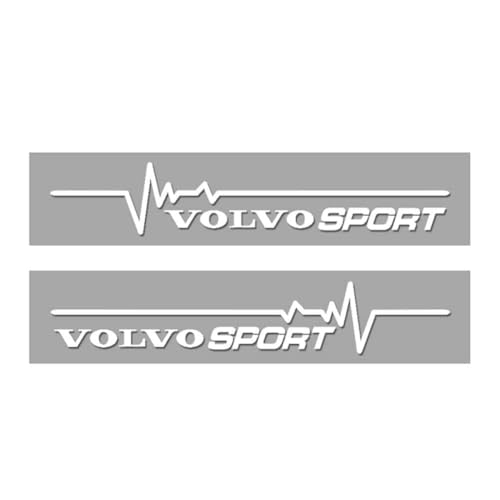 ZhBFJtBD Auto Aufkleber für Volvo XC90 XC60 V50 S60 V70 V60 V40 S90 Auto Karosserie Buchstaben Emblem Auto Body Aufkleber Abzeichen Sticker Logo Dekoration Autozubehör A von ZhBFJtBD