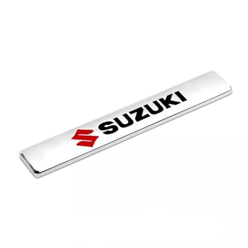 ZhBFJtBD Auto Emblem Aufkleber für Suzuki Grand Vitara Sx4 Swift Alto JimnyAuto Karosserie Buchstaben Emblem Auto Body Aufkleber Abzeichen Sticker Logo Dekoration Autozubehör von ZhBFJtBD