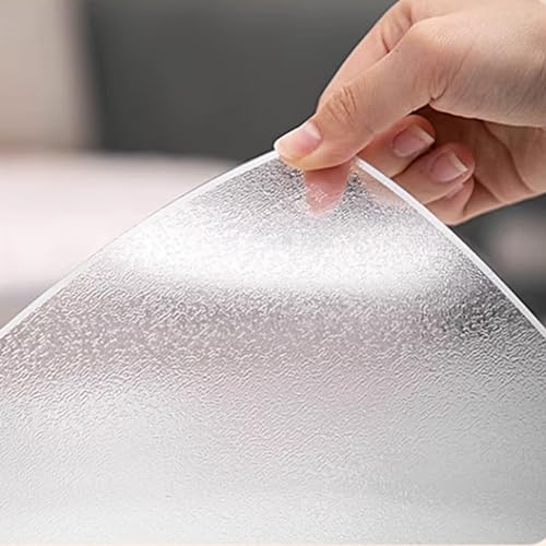 Zhaomi Transparente, Gefrostete PVC-Desktop-Schutzunterlage, Gefrostete PVC-Tischdecke 2,6 Mm, wasserdichte Tischdecke, Transparente Tischmatte, Geeignet Für Couchtische (50x70cm/20x28in) von Zhaomi