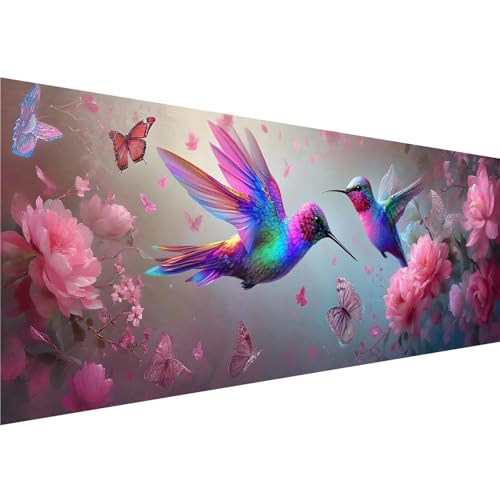 Diamond Painting Farbe Diamant Painting Bilder Vogel Diamond Painting Erwachsene Bastelset, 5D Diamond Art Malerei Kinder DIY Mosaikherstellung Stickerei Set für Zimmer Deko Schlafzimmer, 30x90cm y-83 von Zhngshlg