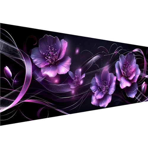 Diamond Painting Farbe Muster, Blume Diamant Painting Bilder Kinder Anfänger, 5D Diamond Painting XXL 40x120cm Leinwand, Bastelset Erwachsene DIY Kreatives für Mädchen Geschenk,Wanddeko Aesthetic y-46 von Zhngshlg