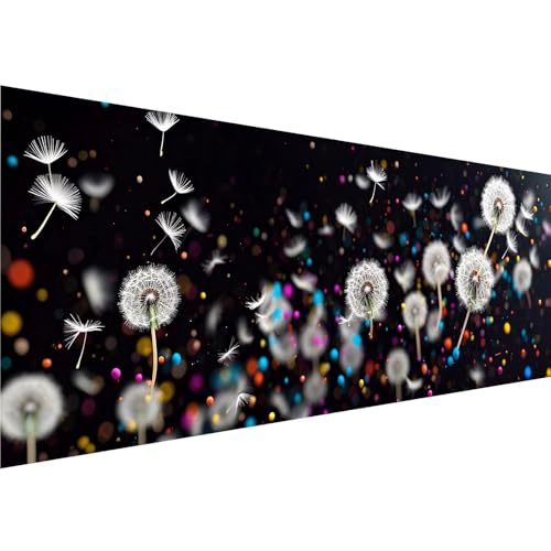 Diamond Painting Farbe Muster, Löwenzahn Diamant Painting Bilder Kinder Anfänger, 5D Diamond Painting XXL 60x180cm, Bastelset Erwachsene DIY Kreatives für Mädchen Geschenk, Wanddeko Aesthetic y-87 von Zhngshlg