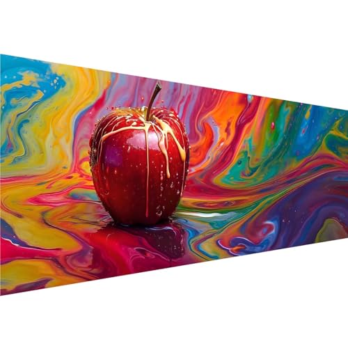 Farbe Diamond Painting Erwachsene Groß XXL 40x120cm Leinwand, 5D Diamant Painting Bilder Bunt Muster Design, Full Drill Crystal Art Basteln Painting Set, für Zimmer Deko Wohnzimmer Geschenke, y-14 von Zhngshlg