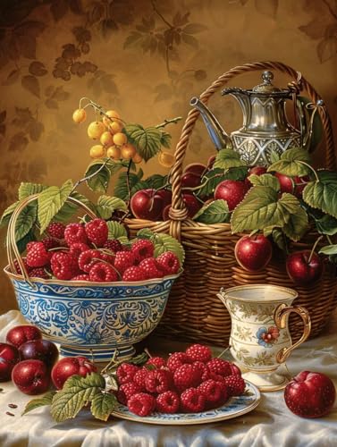 Malen Nach Zahlen Obst Malen Nach Zahlen Erwachsene Essen Paint by Numbers Mit 3 - Pinseln und Acrylfarbe Farbige Leinwand Kit für ab 9 Jahre Mädchen Handgemalt Olgemälde 100x135cm mit Rahmen -t338 Malen Nach Zahlen Obst Malen Nach Zahlen Erwachsene Essen Paint by Numbers Mit 3 - Pinseln und Acrylfarbe Farbige Leinwand Kit für ab 9 Jahre Mädchen Handgemalt Olgemälde 100x135cm mit Rahmen -t338 von Zhyolei