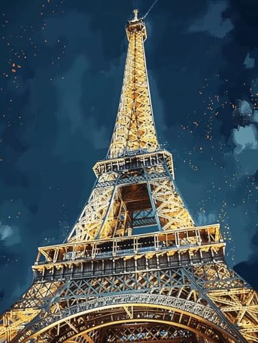 Malen Nach Zahlen Paris Malen Nach Zahlen Erwachsene Eiffelturm Paint by Numbers Mit Pinseln und Acrylfarbe Farbige Leinwand Kit für ab 9 Jahre Mädchen Handgemalt Olgemälde 100x135cm mit Rahmen -t426 Malen Nach Zahlen Paris Malen Nach Zahlen Erwachsene Eiffelturm Paint by Numbers Mit Pinseln und Acrylfarbe Farbige Leinwand Kit für ab 9 Jahre Mädchen Handgemalt Olgemälde 100x135cm mit Rahmen -t426 von Zhyolei