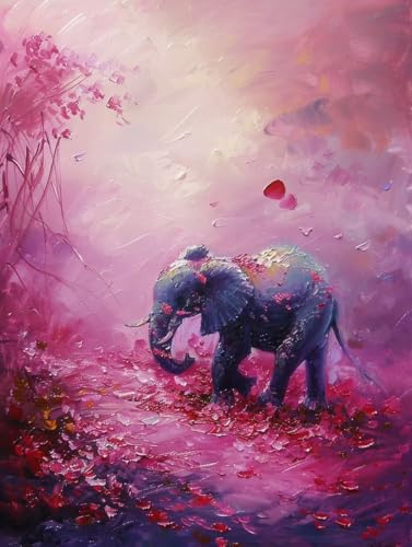 Malen Nach Zahlen Tier Malen Nach Zahlen Erwachsene Elefant Paint by Numbers Mit 3 - Pinseln und Acrylfarbe Farbige Leinwand Kit für ab 9 Jahre Mädchen Handgemalt Olgemälde 30x40cm mit Rahmen -t35T Malen Nach Zahlen Tier Malen Nach Zahlen Erwachsene Elefant Paint by Numbers Mit 3 - Pinseln und Acrylfarbe Farbige Leinwand Kit für ab 9 Jahre Mädchen Handgemalt Olgemälde 30x40cm mit Rahmen -t35T von Zhyolei