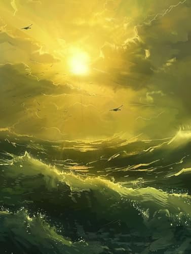 Meer Malen Nach Zahlen Sonnenuntergang Malen Nach Zahlen Erwachsene mit Rahmen Handgemalt Olgemälde Set Mit 3 - Pinseln und Acrylfarbe Farbige Leinwand Paint by Numbers Deko Wohnzimmer 100x135cm -y314 Meer Malen Nach Zahlen Sonnenuntergang Malen Nach Zahlen Erwachsene mit Rahmen Handgemalt Olgemälde Set Mit 3 - Pinseln und Acrylfarbe Farbige Leinwand Paint by Numbers Deko Wohnzimmer 100x135cm -y314 von Zhyolei