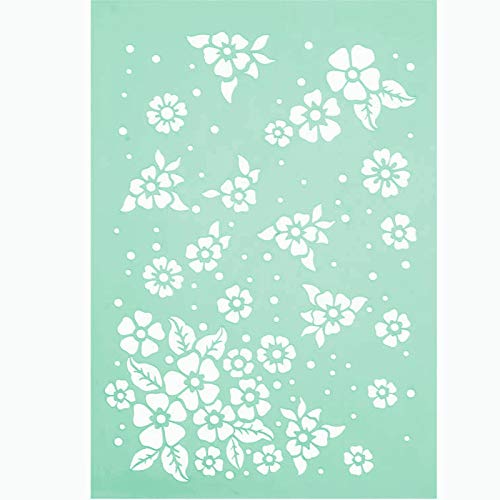 Zita`s Creative Schablone A4 - Cute Flowers. Schablone, Stencil von Zita`s Creative