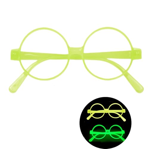 Fluoreszierende Brillen, Unisex, Erwachsene, Party-Zubehör, Nachtclub, Kostüm, Brille, Event-Versorgung von Zktfyshk