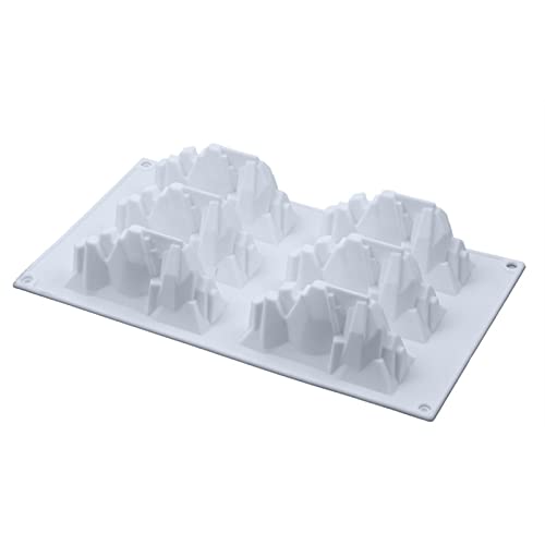 Seifenherstellungszubehör, Kuchendekorationswerkzeug, Silikon-Seifenformen, Eisbergkuchen, Haushaltsformen von Zktfyshk