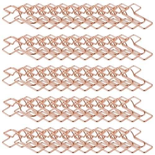 Zktfyshk 50 Stück/Set Kreuze, Büroklammern, Metall-Binderklemmen für Bibelstudium, Büro, Schule, Journaling, Lesezeichen, Dokumenten-Organisation von Zktfyshk
