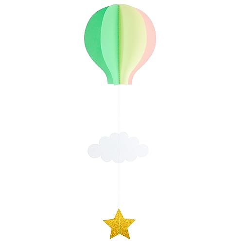 Zktfyshk Heißluftballon, Sternwolken, hängende Dekorationen, ideal für Hochzeitstage, schöne hängende Ornamente von Zktfyshk