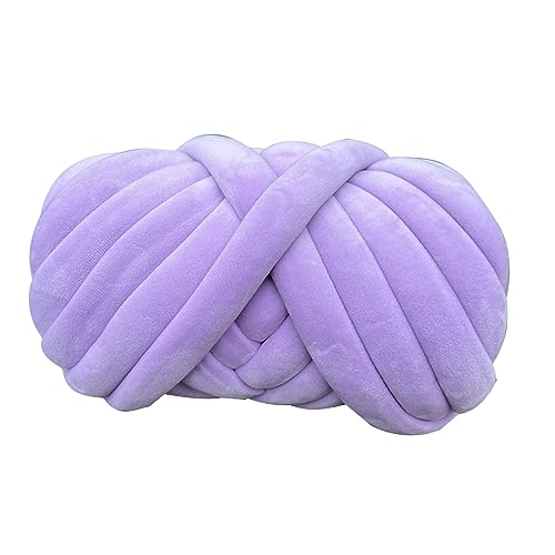 Zktfyshk Tube Yarn Big Twist Tube Garn zum Stricken, Zopf, Baumwollfaden für handgefertigte Decken, Kissen, Tiernest von Zktfyshk