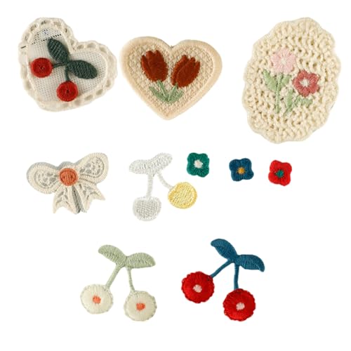 10 PCs Bögen Nähflecken Herzapplikationen Patches Bestickte Flecken Obsteisen Auf Flecken Reparaturflecken Für Jeans 10 PCs Bögen Nähflecken Herzapplikationen Patches Bestickte Flecken Obsteisen Auf Flecken Reparaturflecken Für Jeans von Zkydhbd