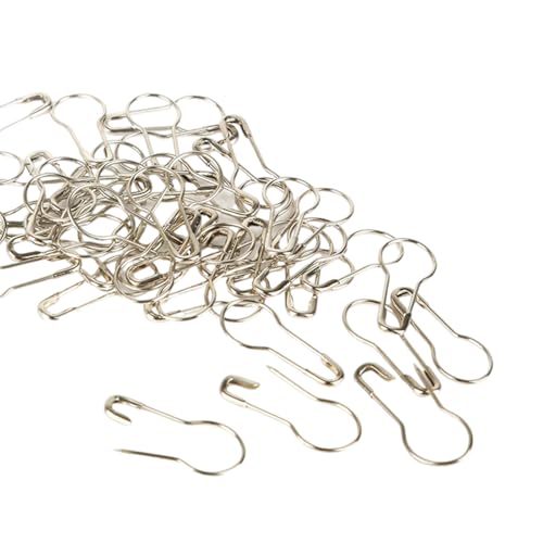 100 Pcs Farbenfrohe Metallsicherheitsklammern Kürbisform Pin Metall Häkelsperrnähte Zum Stricken Von Handwerk von Zkydhbd