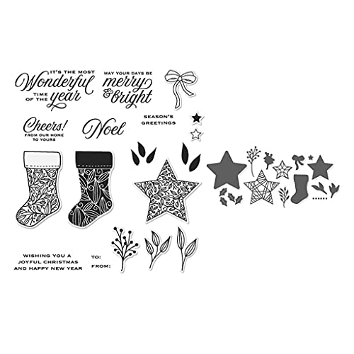 Sock Star Seal Stempel Mit Schnittstempel Stirbt Schablone Scrapbooking Präge Fotoalbum Dekorpapierkarte von Zkydhbd