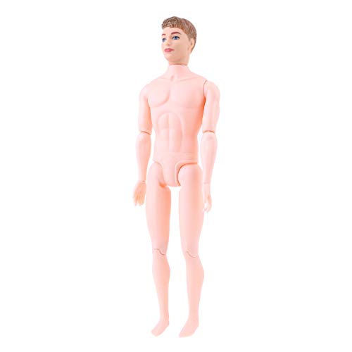 Zkydhbd 30 cm 12 Bewegliche Gelenke Für Puppenkörper Für Boy Männlichen Mann Freund Für Prinz Nacktpuppen von Zkydhbd