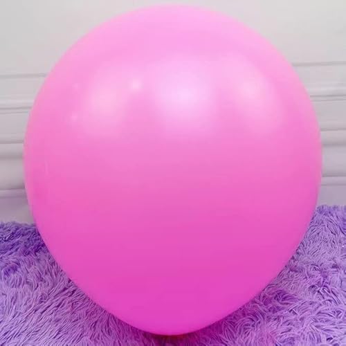 Ballons, verdickte Ballons, Partyballons – 18-Zoll-Ballons, verdickte Bälle, Hochzeitsdekoration, Hochzeitsraum-Layout, Foto, 18-Zoll-Rosa-Ballons. (Farbe: 16, Größe: 10 Stück) von ZlyxLzq