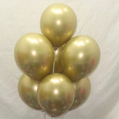 Ballons, verdickte Partyballons – verdickte Metallballons, neue bunte Geburtstagsballons, luxuriöse hochglänzende runde Ballons zur Dekoration des Hochzeitsraums. von ZlyxLzq