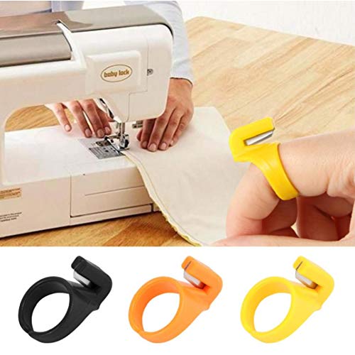 3pcs Nähgarn Cutter Ring Linie Finger Schneidwerkzeug Für Garn, Angelschnur Nähmaschine Zubehör von YAMOOCO