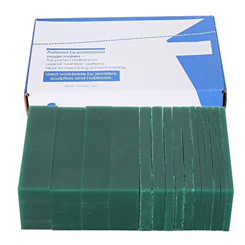 Zouminyy Green Durable Jewelry Modeling Wax, 15 Stück Schmuck Carving Wax, Juweliergeschäft DIY Enthusiast für Jewellery Maker Jewelry Repair Worker von Zouminyy