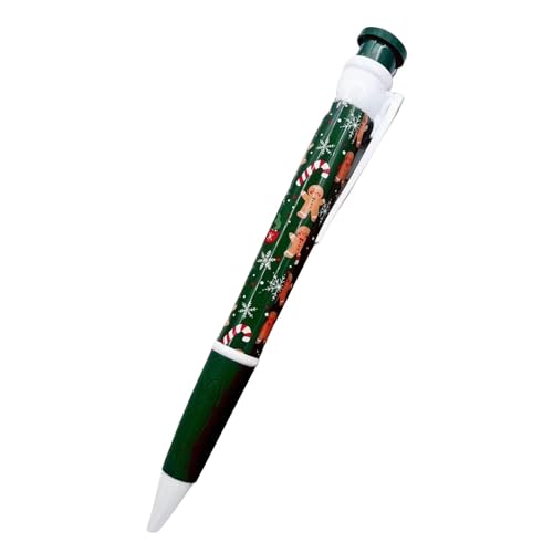 Weihnachts-Kugelschreiber, Großer Kugelschreiber, Cartoon-Stift Für Kinder, Einziehbarer Schreibstift, Weihnachts-Schreibstifte, 11-Zoll-Stift, Weihnachts-Kugelschreiber Für Den Einsatz Im Klassenzimm von Zqkimzi