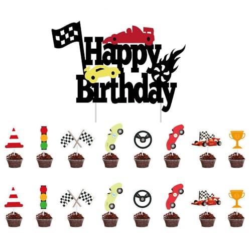 33 Racing Stück Kuchenaufsätze, Cupcake-Topper, Krankenpflege-Abschluss-Cupcake, medizinischer Rn-Doktor, Krankenschwester-Motto-Partyzubehör von Zuisytm