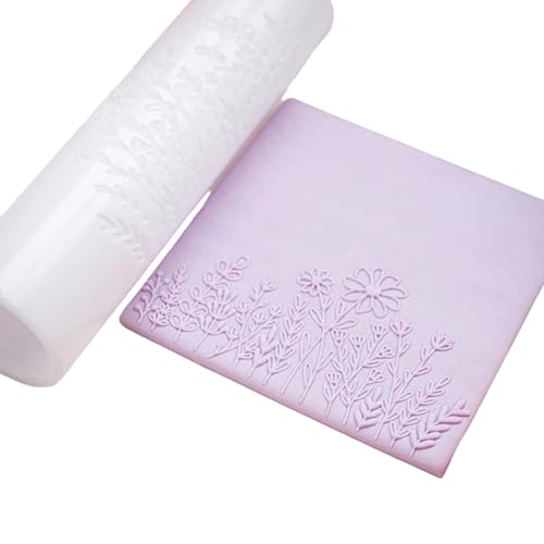 Acryl Tonwalze Zum Ohrring Herstellen Mit Blumenmustern Und Einfachem Griffgriff Cowhides Textur Formplatte Werkzeug Polymertontextur Roller Acryl Tonwalze Zum Ohrring Herstellen Mit Blumenmustern Und Einfachem Griffgriff Cowhides Textur Formplatte Werkzeug Polymertontextur Roller von Zuoeay