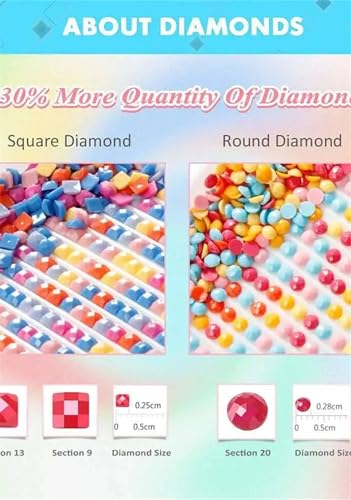 Zuooyi Diamond Painting Erwachsene 5D Landschaftshaus 100x100cm Diamant Painting Bilder Anfänger Strass Diamant Kunst Kits,DIY Square Full Drill Stickerei Diamant Arts Malerei für Home Wanddekoration von Zuooyi