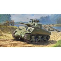 M4A2 Sherman (75mm) Medium US WWII von Zvezda