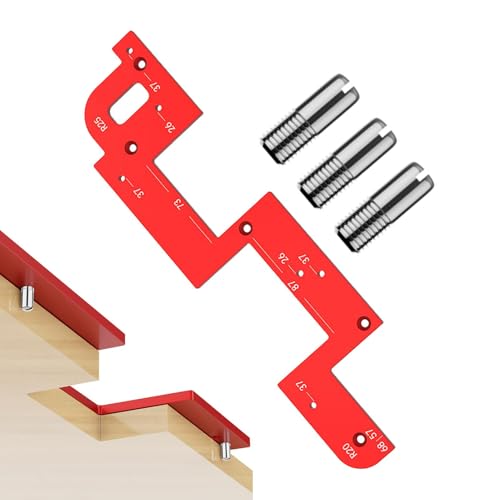 Schranktür-Positionierungswerkzeug, Schranktür-Montagevorrichtung - U-förmiges Schrank-Installationswerkzeug, Schrank-Schlitzwerkzeug | Praktisches Bohr- und Dübelführungs-Schranktür-Installationswerk von Zvn Zojne